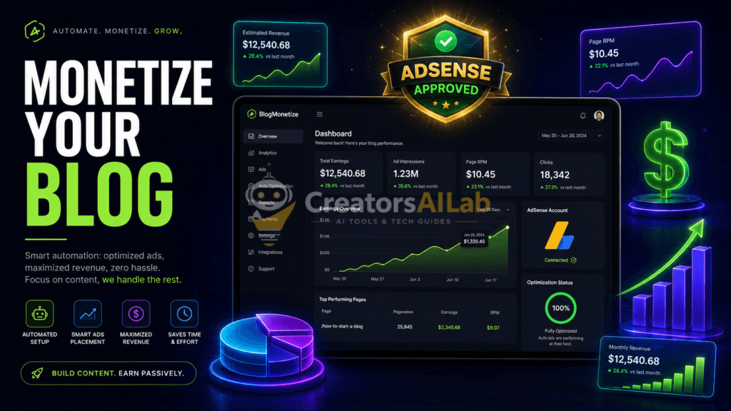 How to monetize a blog with AI | Creators AI Lab