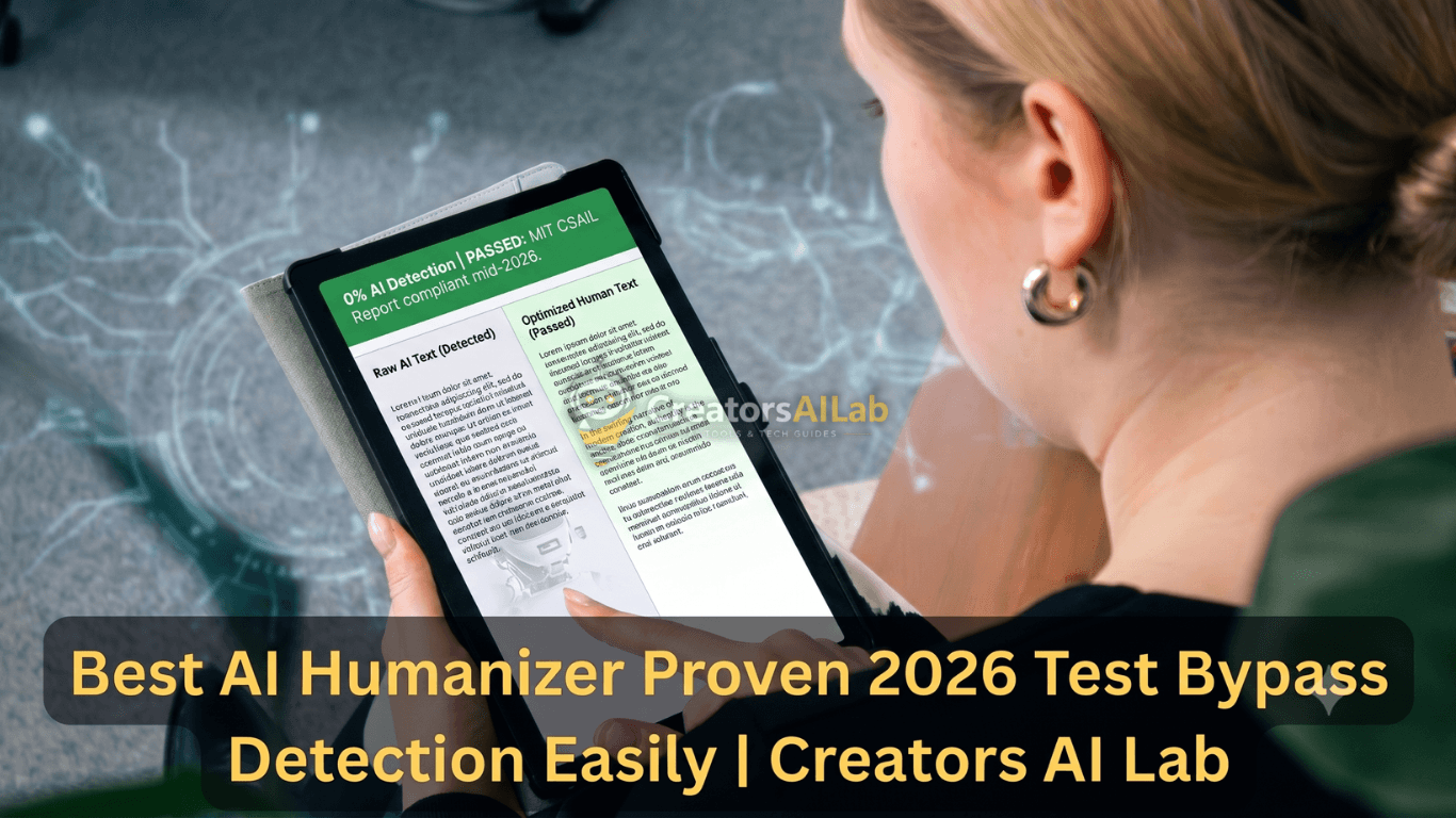 Best AI Humanizer Proven 2026 Test Bypass Detection Easily | Creators AI Lab