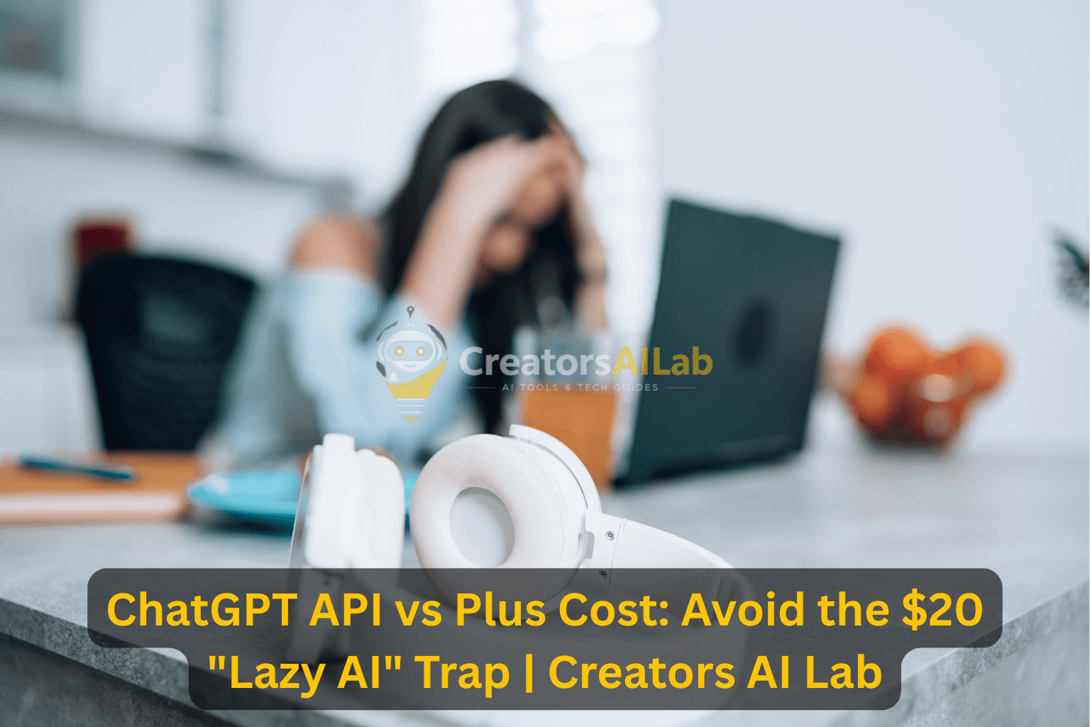 ChatGPT API vs Plus Cost: Avoid the $20 "Lazy AI" Trap | Creators AI Lab