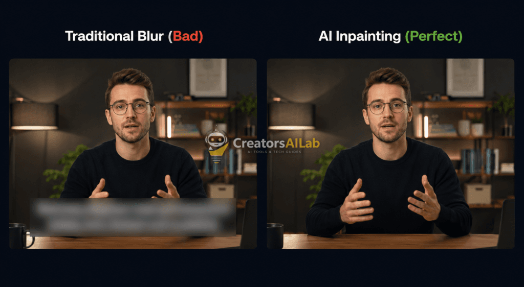 How to Remove Hardcoded Text From Video AI Free 2026 | Creators AI Lab