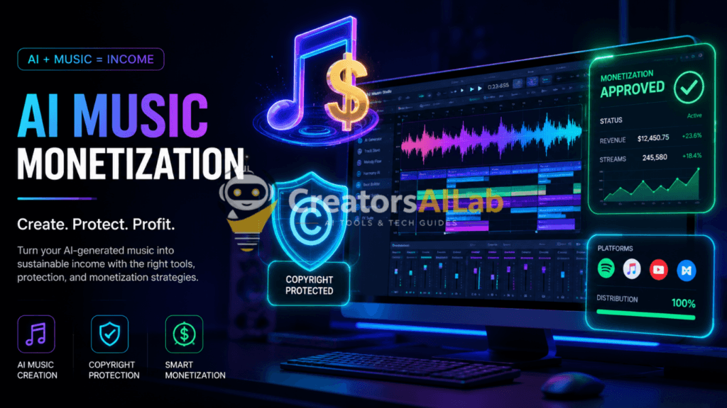 Can You Monetize Suno AI Music | Creators AI Lab