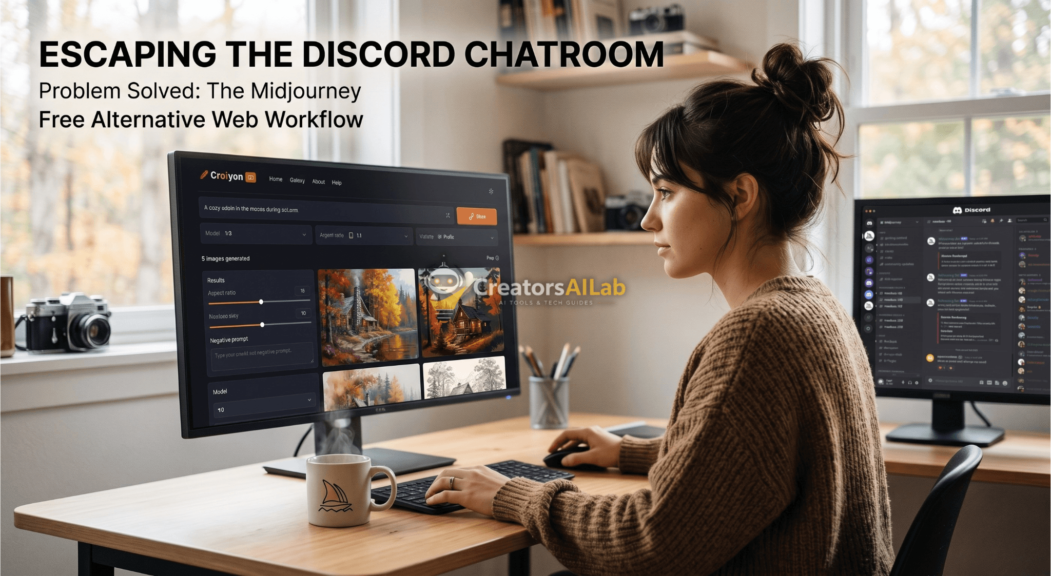5 Free Midjourney Alternatives Without Discord No Login | Creators AI Lab