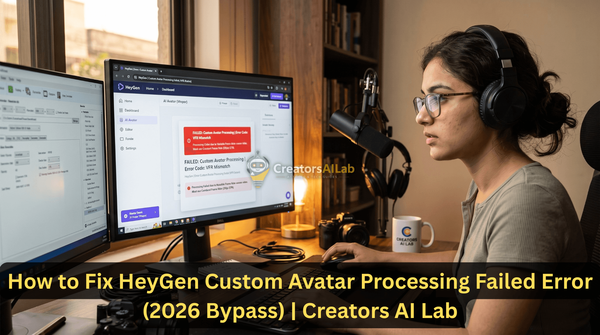 How to Fix HeyGen Custom Avatar Processing Failed Error (2026 Bypass) | Creators AI Lab