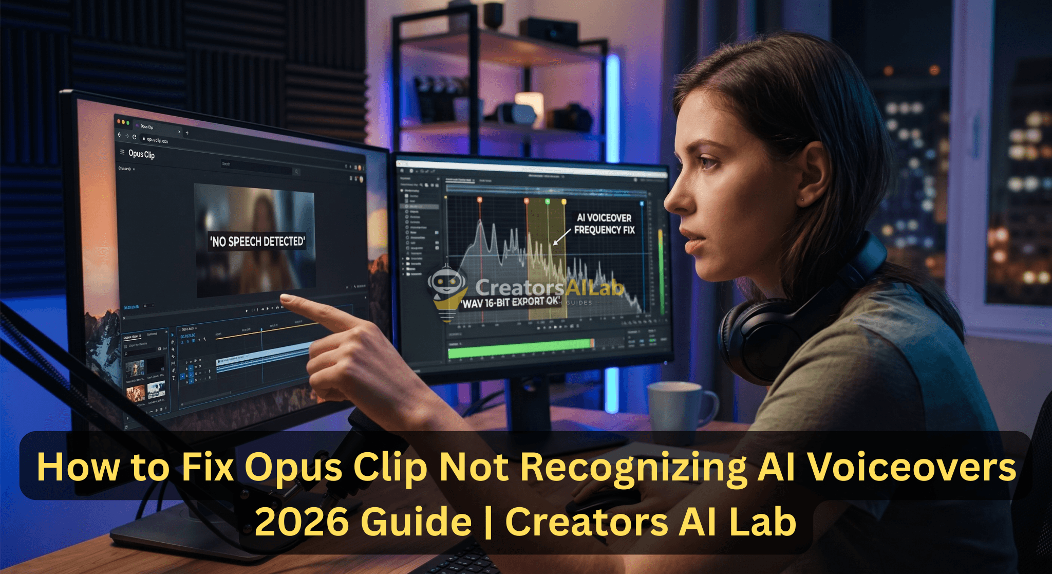 How to Fix Opus Clip Not Recognizing AI Voiceovers 2026 Guide | Creators AI Lab